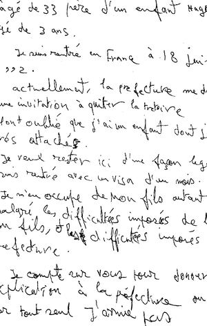 Extrait Les papiers des sans-papiers