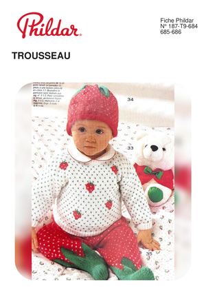Fiche Phildar 187 33 TROUSSEAU