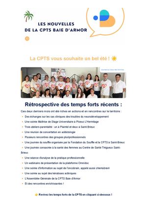 Newsletter Juillet 2026