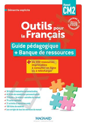 Outils pour le Français CM2 (2026) - Guide pédagogique + Banque de ressources - Extrait