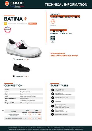Ft Batina Parade Shoes En 2022