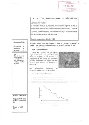 Bureau_2026_juillet_ Mise En Place Mesures Flash Preservation Râle Des Genêts Sur Des Parcelles Agricoles