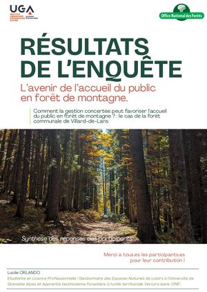 Synthèse des réponses aux questionnaires.LOR