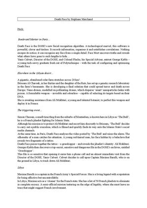 Death Face Synopsis