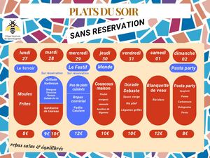 Menu Du 27 07 2026 Au 02 08 2026