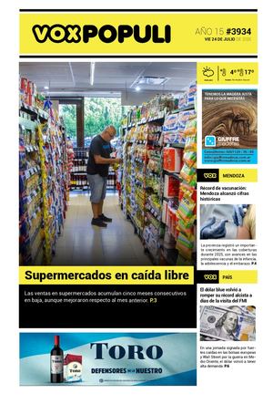 Tapa Vox Viernes 25 07 2026