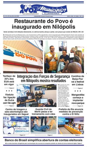 Edicao3666vozdosmunicipios, 24 a 30 de julho de 2026