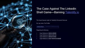 The Demand for the Permanent Banning of Talentify