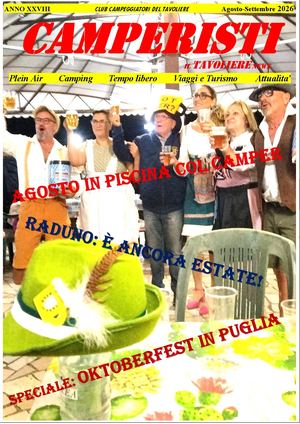 Camperisti il Tavoliere news agosto settembre 2026