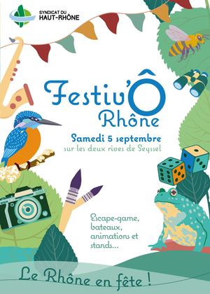 Flyer Festiv'Ô Rhône 2026