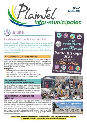 Plaintel Infos 667 Du 24 Juillet 2026