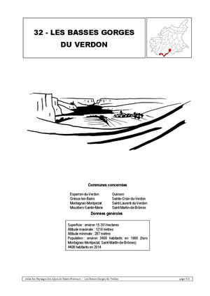 Partie 4 - LES BASSES GORGES DU VERDON