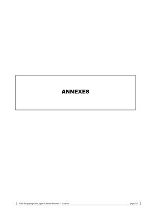 Partie 7 - Annexes