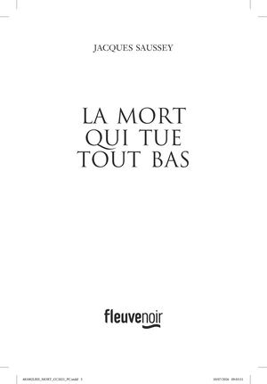 Extrait "La mort qui tue tout bas" - Jacques Saussey