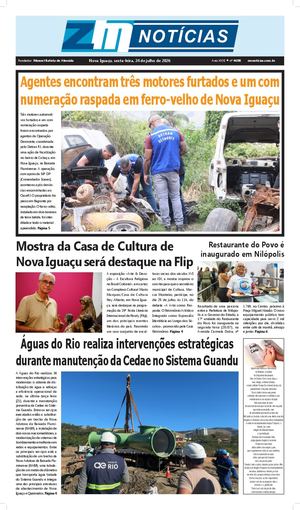 ZM NOTÍCIAS - 24 DE JULHO