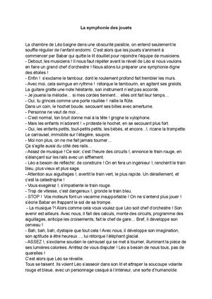 La Symphonie Des Jouets