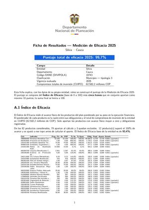 Ficha Eficacia 2025 Silvia, Cauca