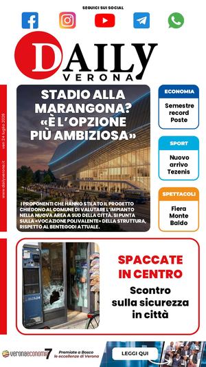 Daily Verona 24 Luglio 2026