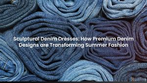 Sculptural Denim Dresses: How Premium Denim Designs are Transforming Summer Fashion