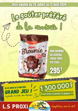 Catalogue L.S PROXI du 29 Juillet au 12 Août 2026