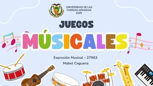 Guía  de Juegos Musicales