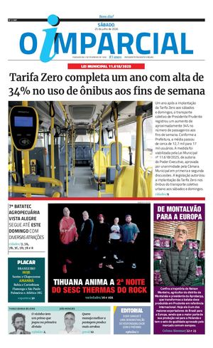 O Imparcial 25 Julho De 2026