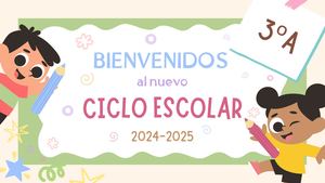 Presentación Inicio De Clases Forma De Trabajar Ilustrada Colorida Beige Y Verde