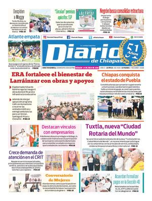 Portada, Sábado 25 De Julio De 2026