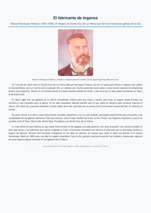 El fabricante de órganos.