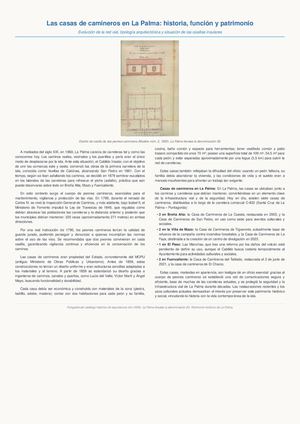 Las casas de camineros en La Palma: historia, función y patrimonio.