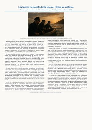 Los fareros y el pueblo de Barlovento: héroes sin uniforme.