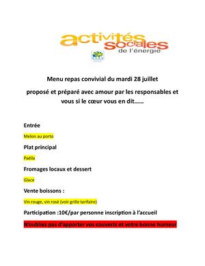 Menu Repas Festif (2)
