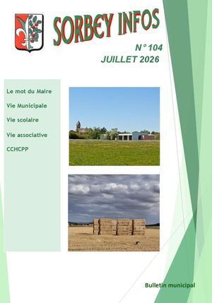 Sorbey Infos 104
