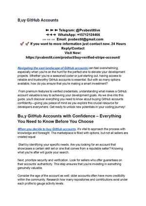 36+trusted Seller How To Choose, Reliable Git Hub Accounts A Complete Buying Guide