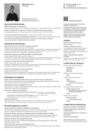 Currículum Vitae  |  Mikel López Izcue
