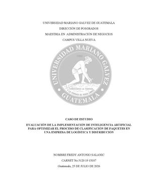Caso De Estudio