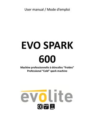 MACHINE ETINCELLE EVOSPARK 600