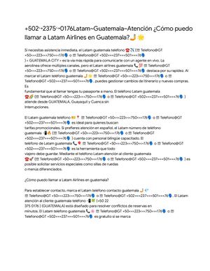 502↪2375↪0176Latam~Guatemala~Atención ¿Cómo puedo  lamar a Latam Airlines en Guatemala?