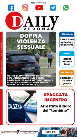 Daily Verona 25 Luglio 2026