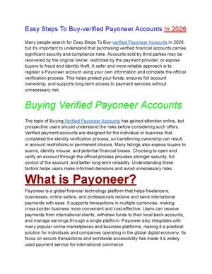 Easy Steps To Buy Verified Payoneer Accounts In 2026 (1)
