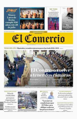 2026 07 25 Diario El Comercio