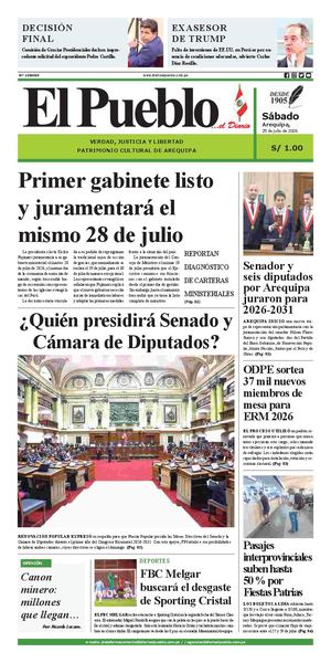 2026 07 25 Diario El Pueblo Aqp