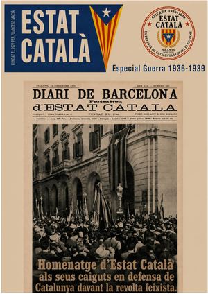 Estat Català. Bulletí Extradordinari Cop D'estat 18 Juliol Del 1936 (1 7)
