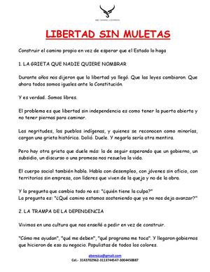 Libertad Sin Muletas