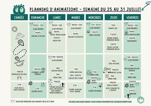 programme animation club st ignace