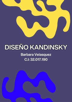 Diseño Kandinky Barbara Velasquez 32017190
