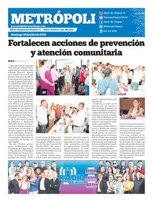 Metropoli Domingo 26 De Julio 2026