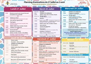 Du 27 Juillet Au 2 Août