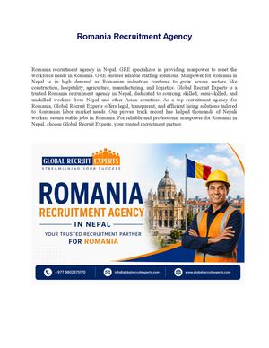 Romania Recruitment Agency