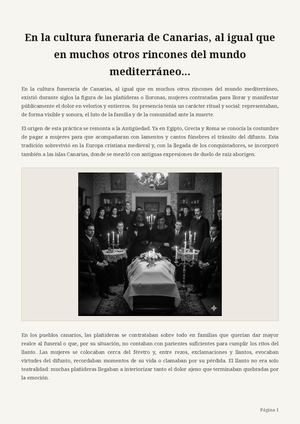 Cultura funeraria de Canarias